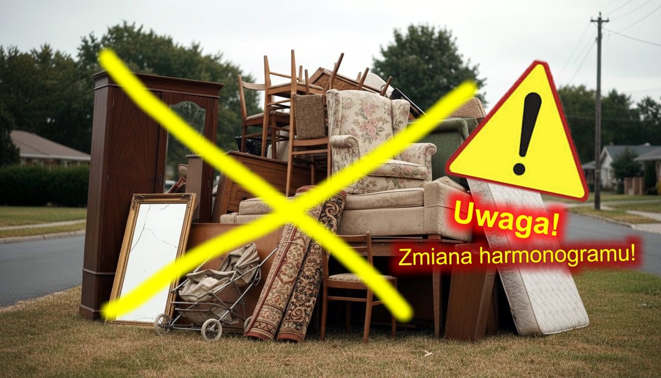 Odwołano odbiór odpadów wielkogabarytowych w sierpniu i wrześniu